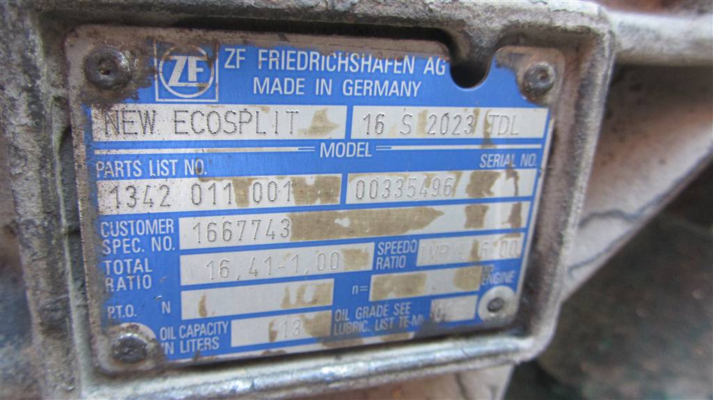 Механическая коробка передач (МКПП) для DAF Xf 105  16S2023 TDL