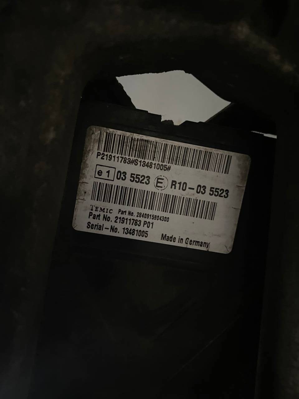 Блок управления Adblue для Volvo FH4 21911783