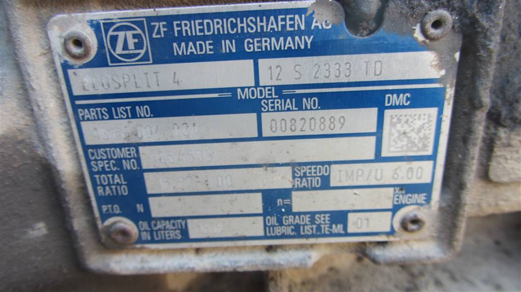 Механическая коробка передач (МКПП) для DAF Xf 105  12S2333 TD