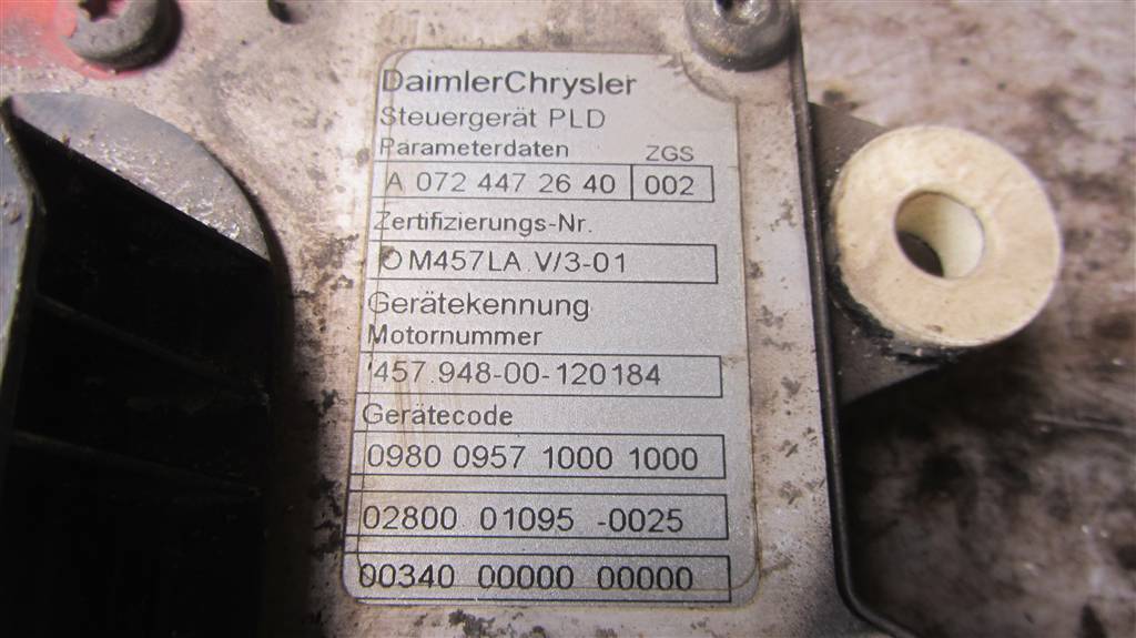 Блок управления двигателем для Mercedes Axor 0044467340