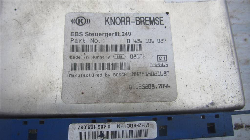 Блок управления EBS для MAN TGX 81258087046