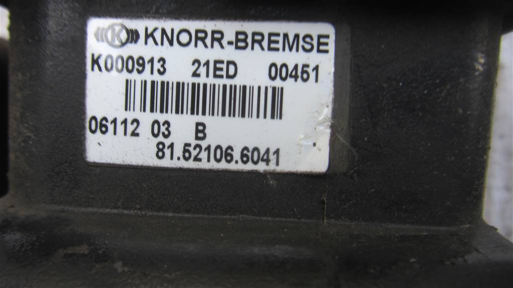 Кран модулятор тормозов передний ebs для MAN Tga 81521066041