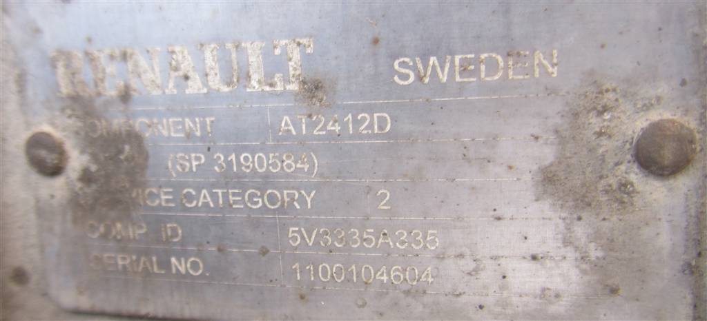 Автоматическая коробка переключения передач для Renault Magnum DXI AT2412D