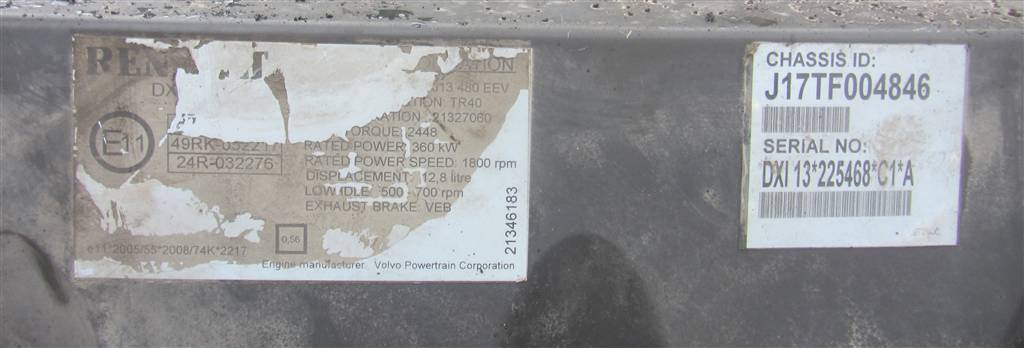 Двигатель для Renault Magnum DXI DXi13 C 460