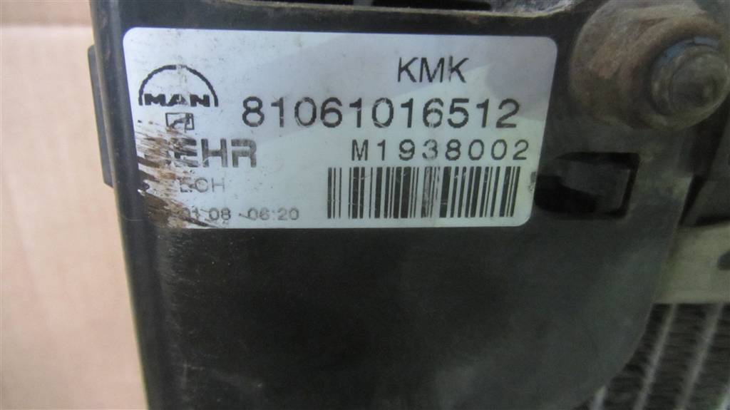 Радиатор (основной) для MAN Tga 81061006655