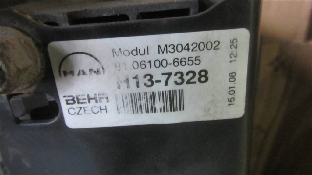 Радиатор (основной) для MAN Tga 81061006655