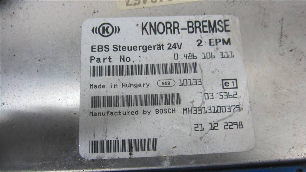 Блок управления EBS для Renault Magnum DXI 0486106111