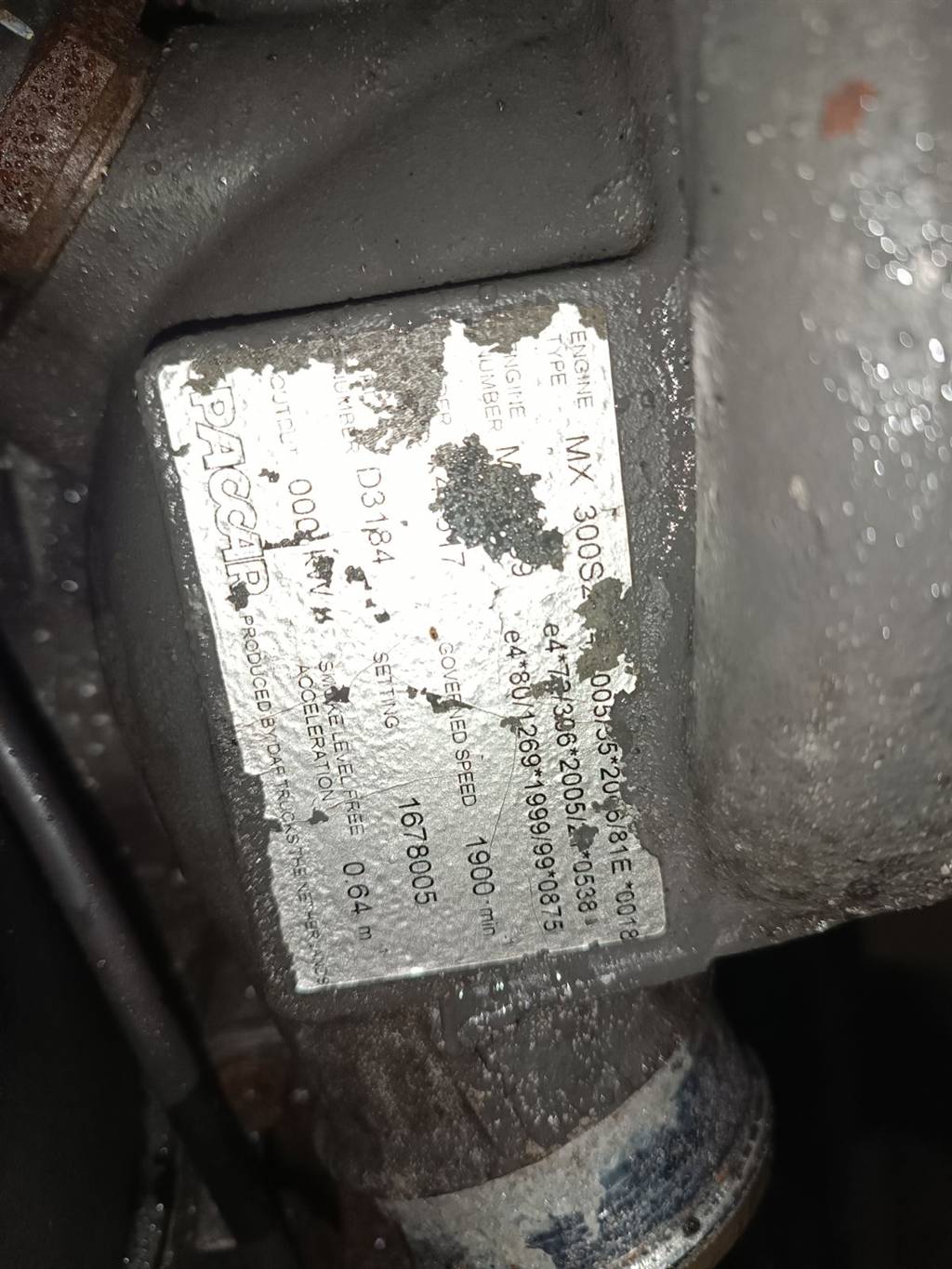 Двигатель для DAF Xf 105  MX340S2