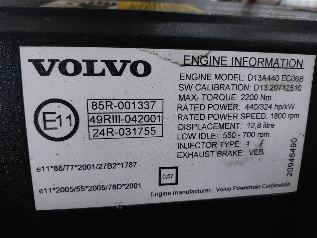 Двигатель для Volvo FH13 d13a