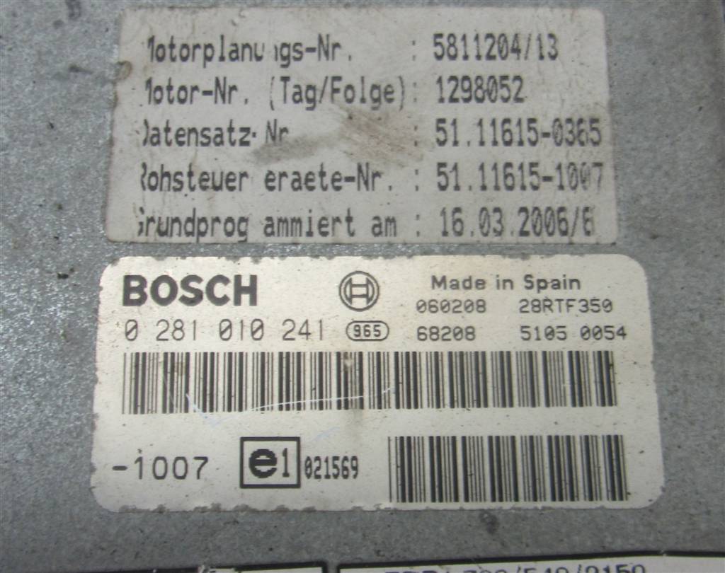 Блок управления двигателем для МАЗ 5440 0281010241