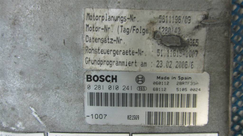 Блок управления двигателем для МАЗ 5440 0281010241