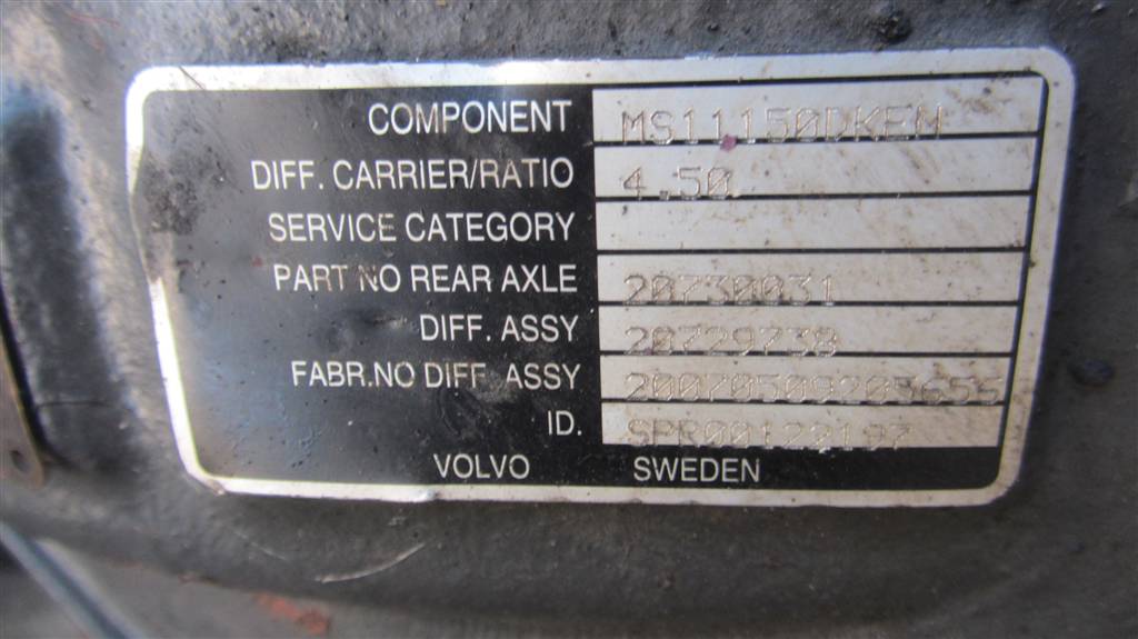 Редуктор заднего моста для Volvo FL 20729738
