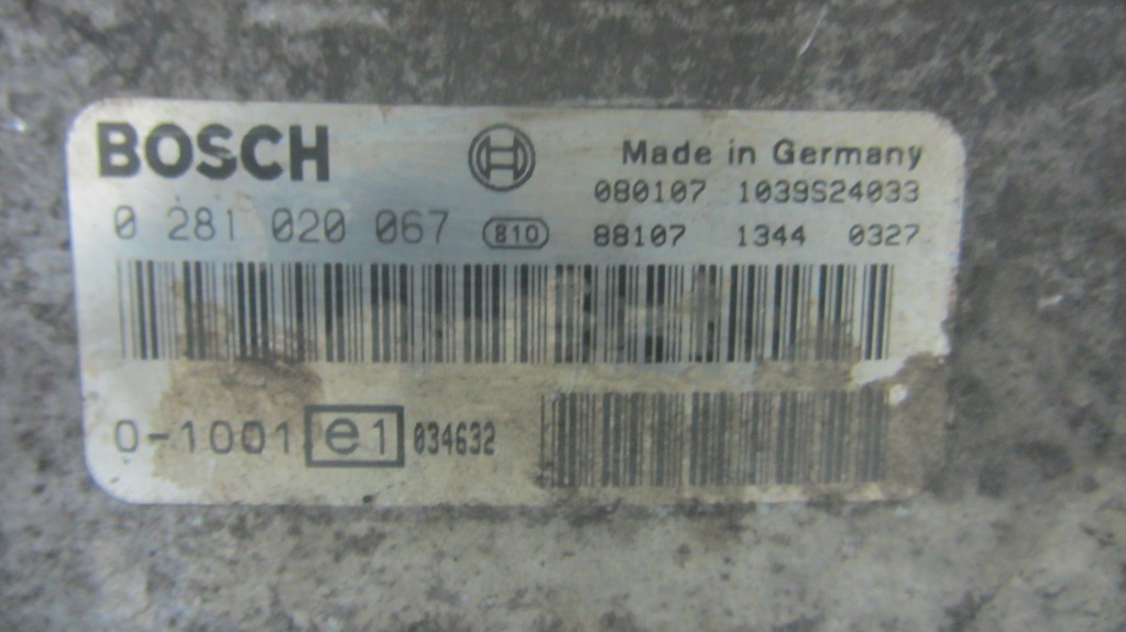 Блок управления двигателем для MAN TGX 0281020067