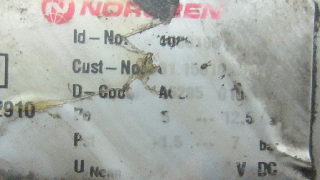 Клапан горного тормоза для MAN TGX 81156106011