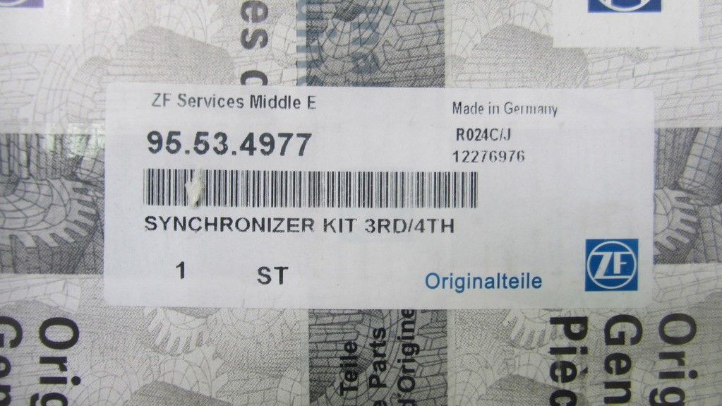 Синхронизатор КПП для MAN Tga 95534977