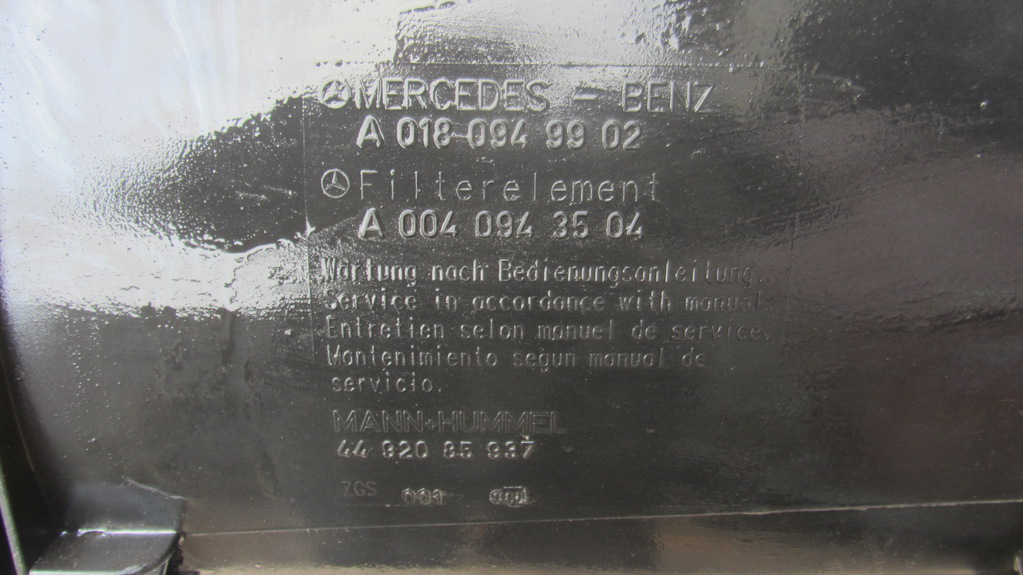 Корпус воздушного фильтра для МАЗ 5440 A 0180949902