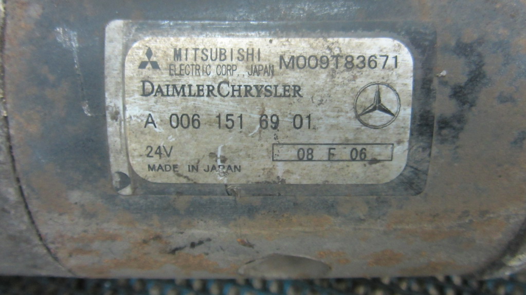Стартер для Mercedes Axor A0061516901