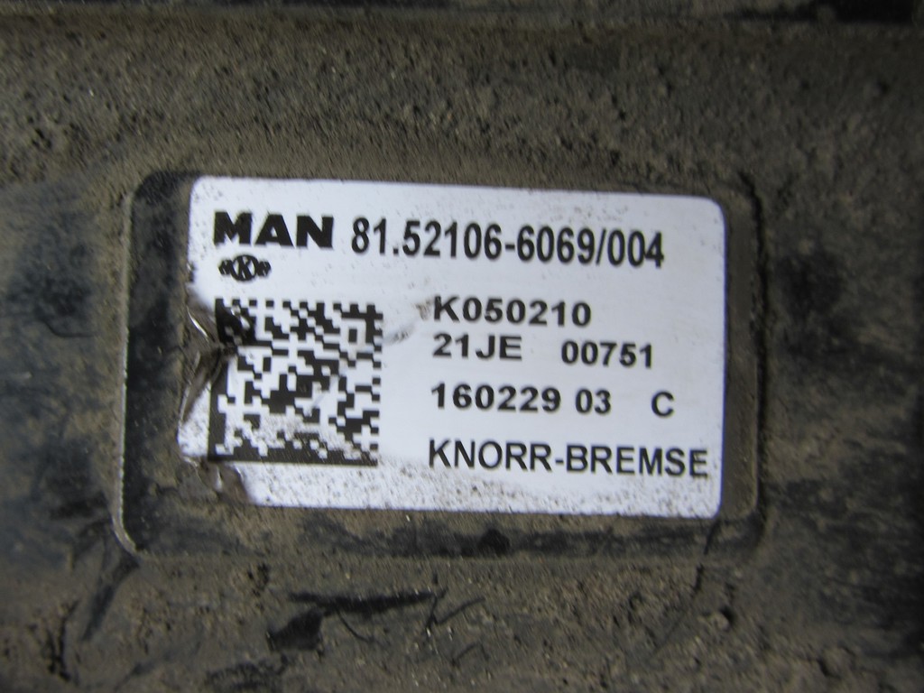 Кран модулятор тормозов задний ebs для MAN TGX 81521066069