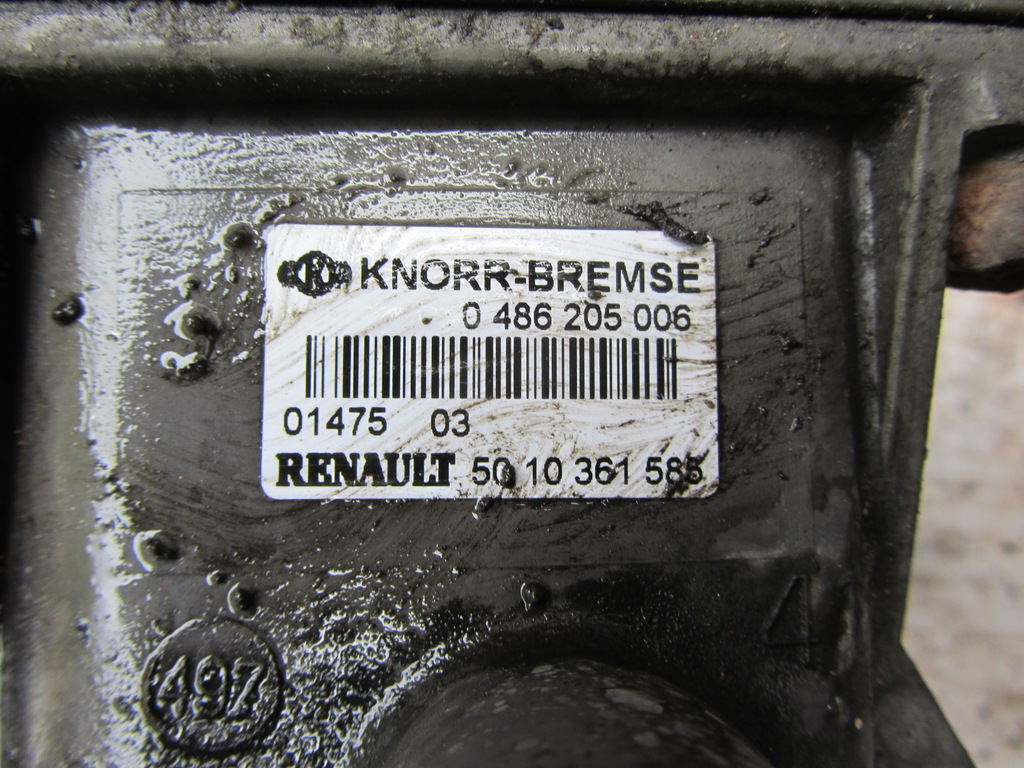 Кран управления тормозами прицепа для Renault Premium Dci 5010361585