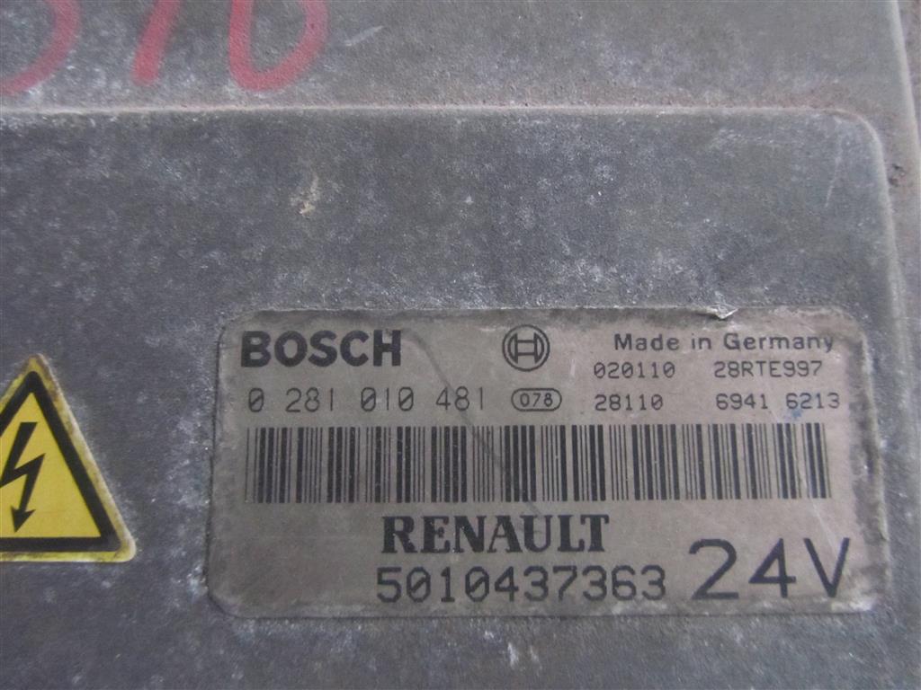 Блок управления двигателем для Renault Magnum Etech 5010437363