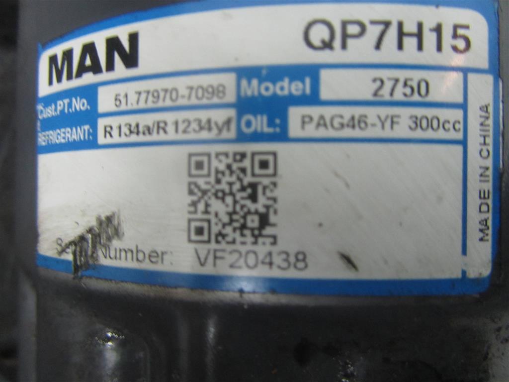 Компрессор кондиционера для MAN Tga 51779707099