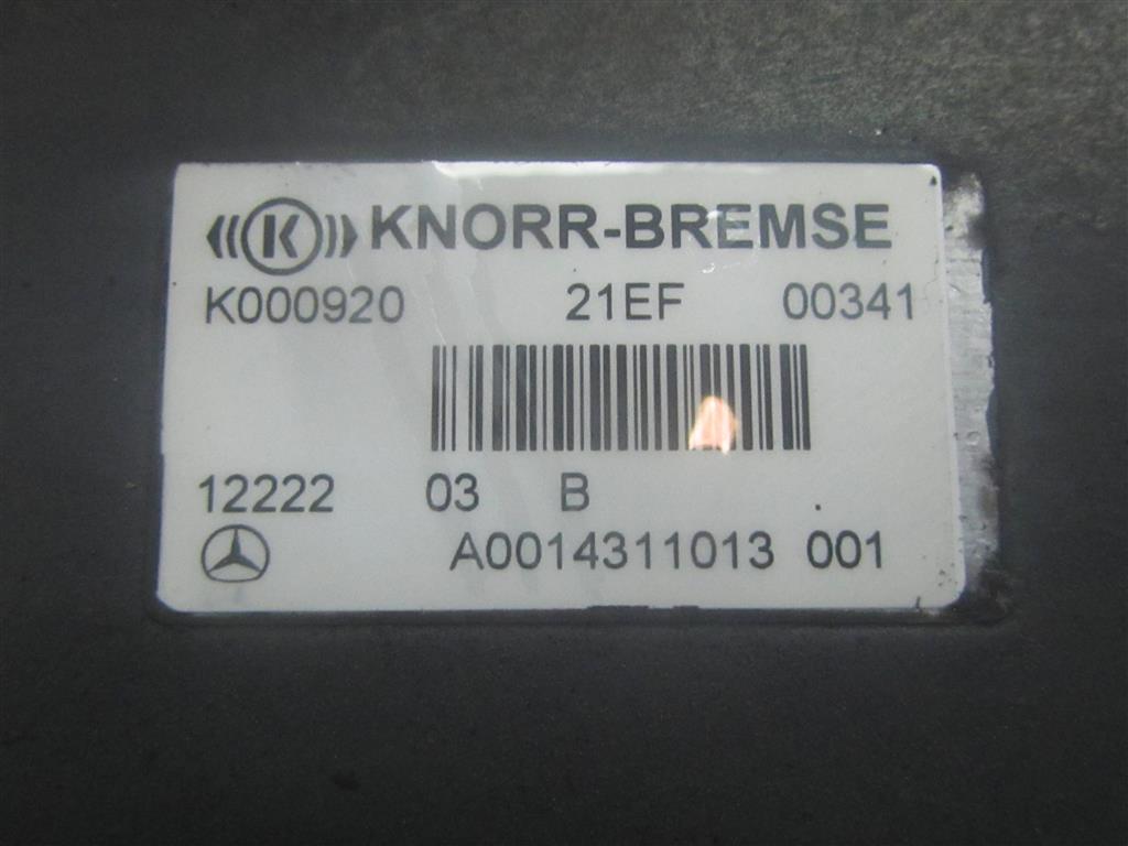 Кран управления тормозами прицепа для Mercedes Actros A0014311013