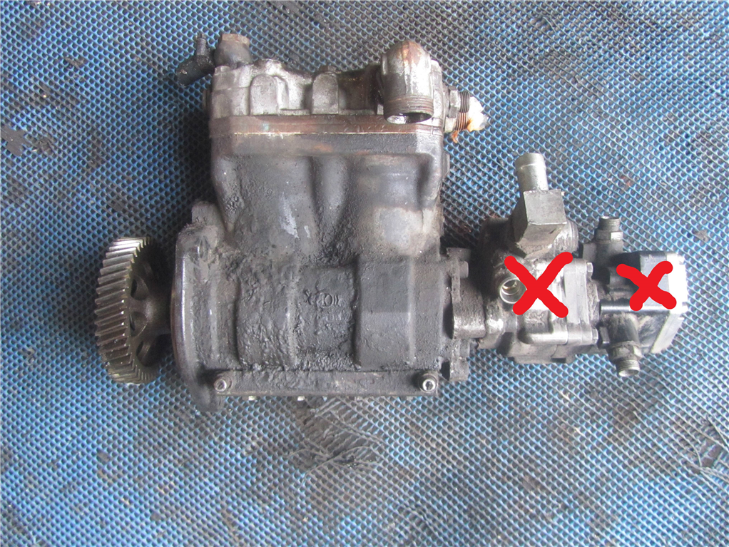 Компрессор пневматический для Iveco EuroStar 504033988