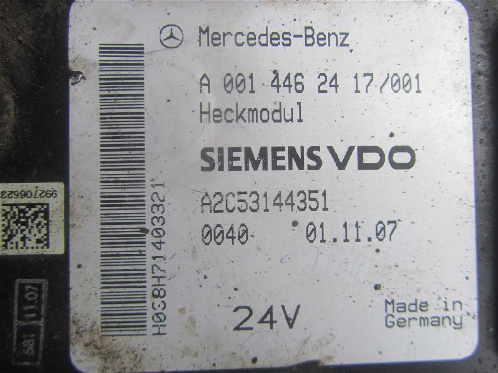 Блок управления светом для Mercedes Actros A0014462417