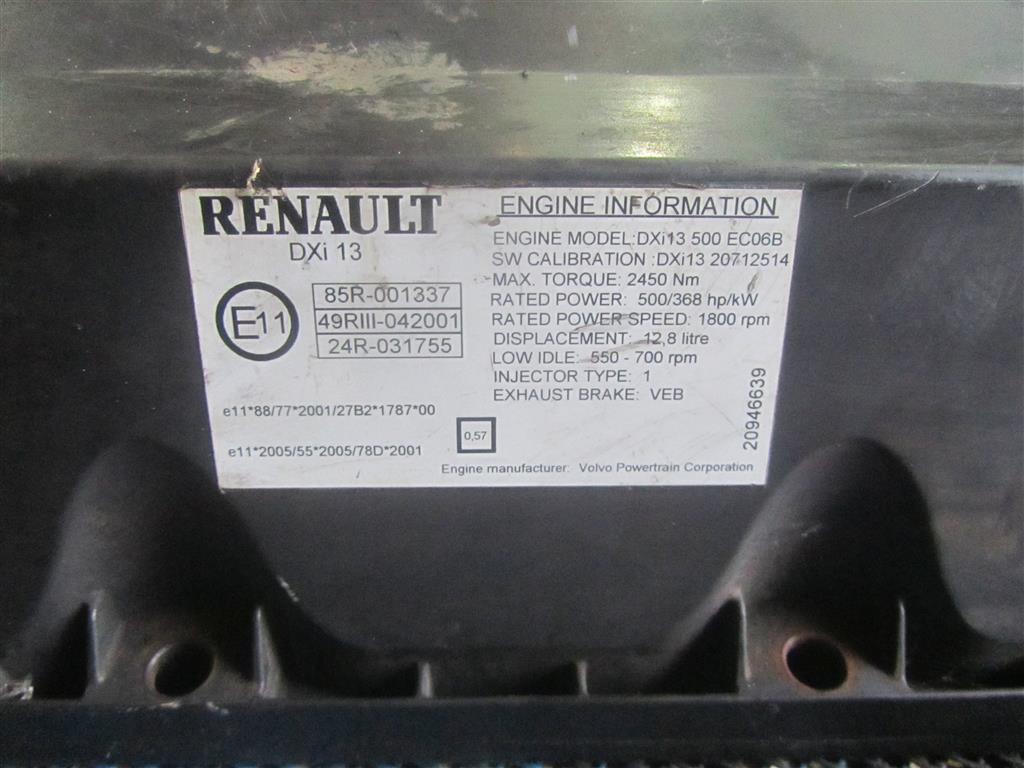 Крышка головки блока (клапанная) для Renault Magnum DXI 20515103