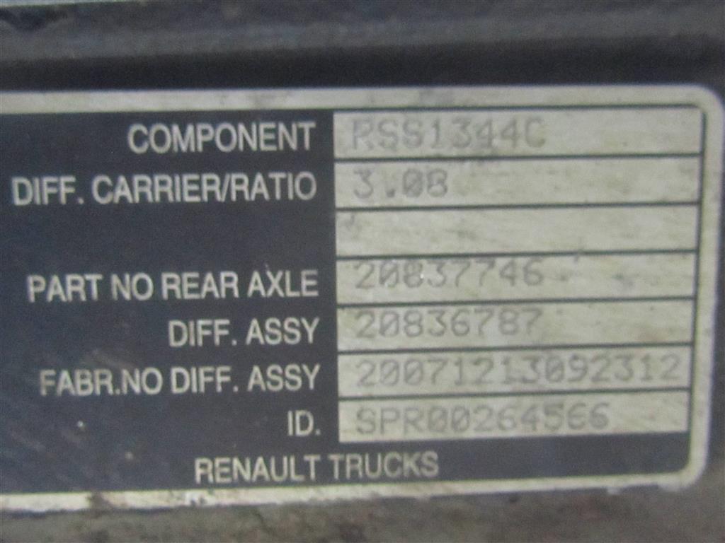 Редуктор заднего моста для Renault Premium DXI 7420836787