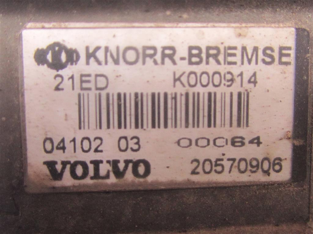 Кран модулятор тормозов передний ebs для Volvo FH12 20570906