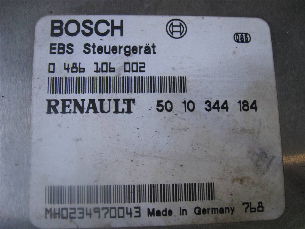 Блок управления EBS для Renault Magnum МАСК 5010344184