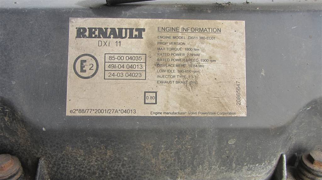 Двигатель для Renault Premium DXI DXI11
