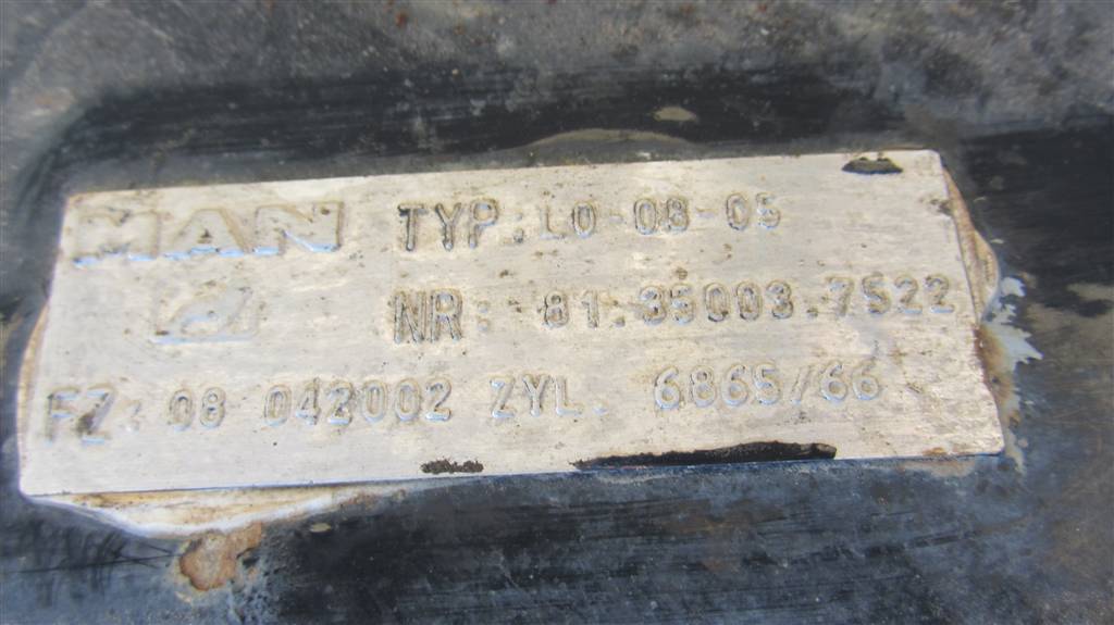 Подвесная ось (ленивец) для MAN Tga 81350037522