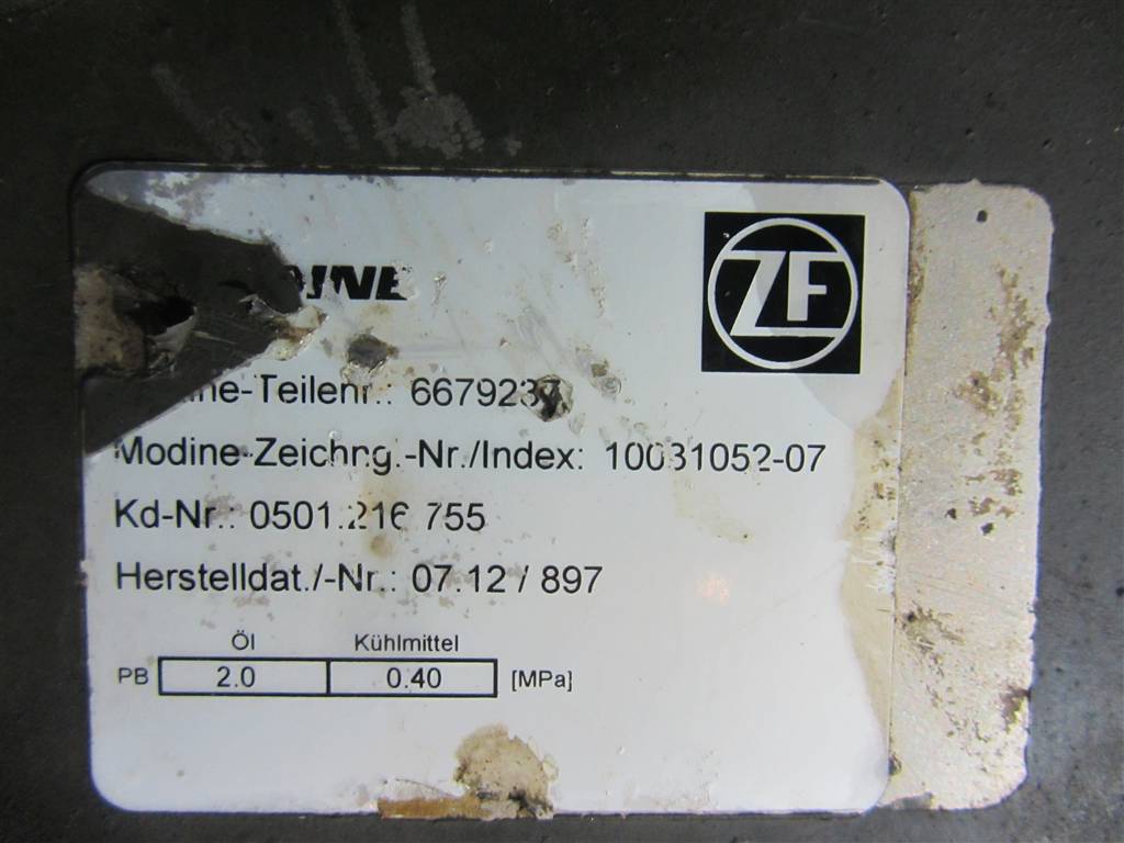 Теплообменник для DAF Xf 105  0501216755