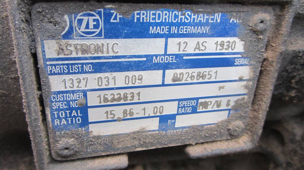 Автоматическая коробка переключения передач для DAF Xf 95 12AS1930