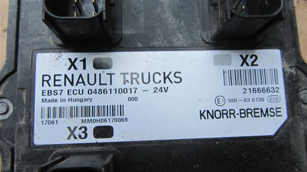 Блок управления EBS для Renault T 21666632