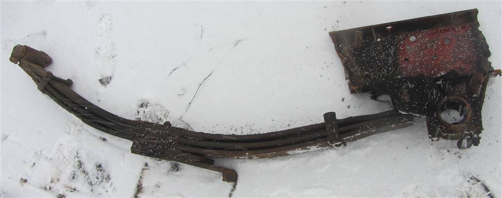 Рессора передняя для Renault MAJOR