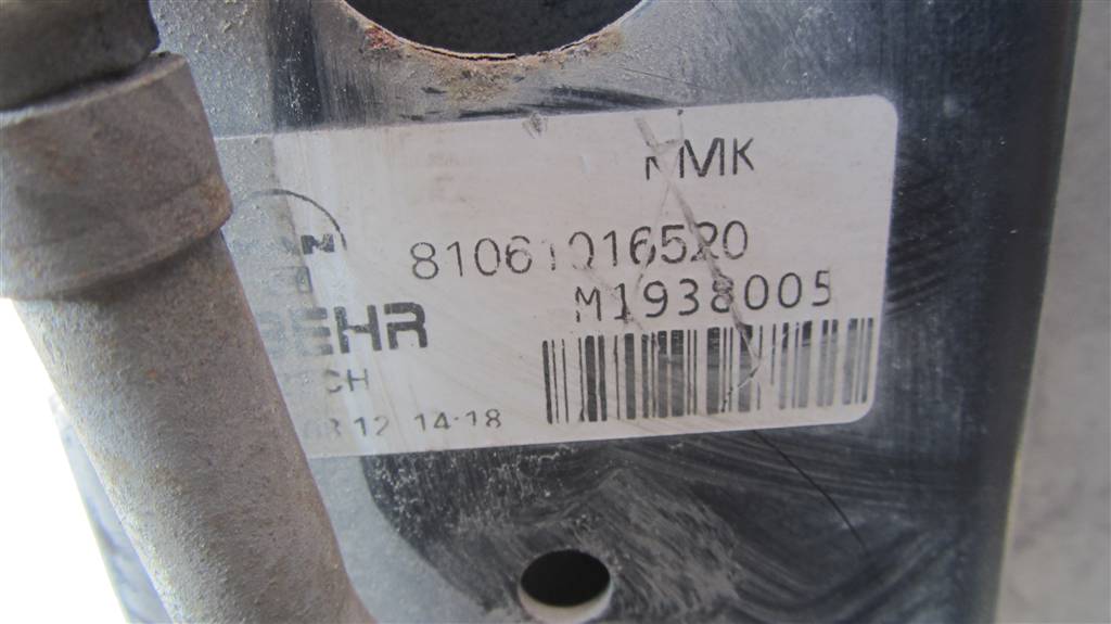 Радиатор (основной) для MAN TGX 81061016512