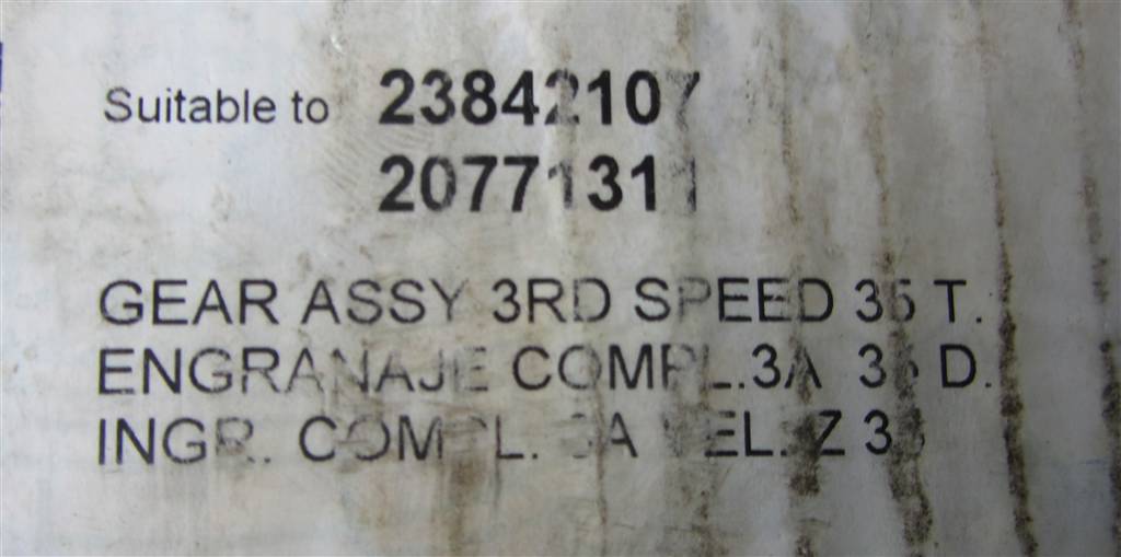 Шестерня КПП для Volvo FH13 23842107