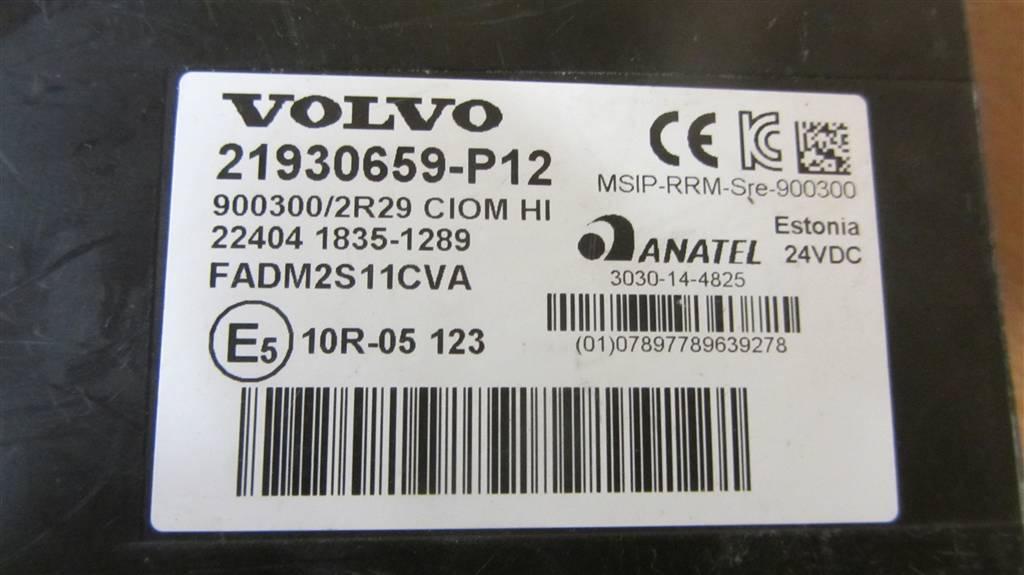 Блок управления печки/климат-контроля для Volvo FH4 21930659