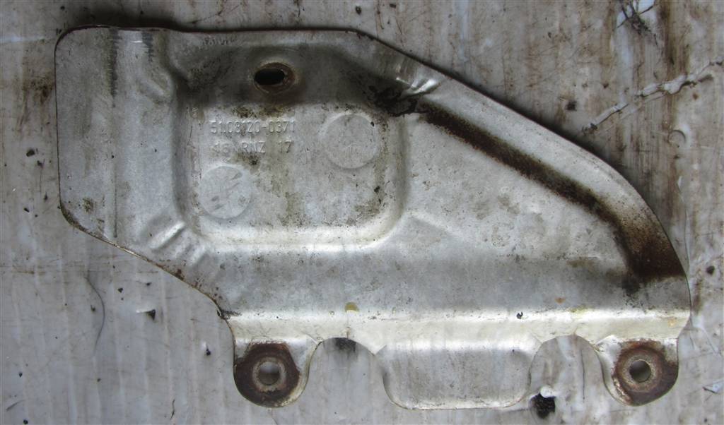 Тепловой экран глушителя для MAN TGX 51081200371