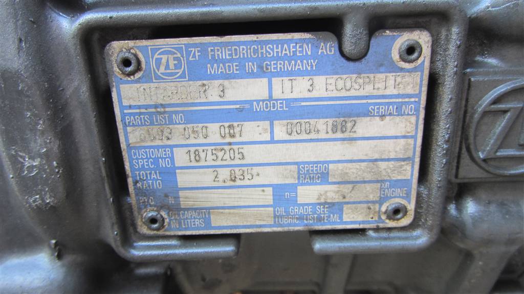 Механическая коробка передач (МКПП) для DAF Xf 105  12S2331TD