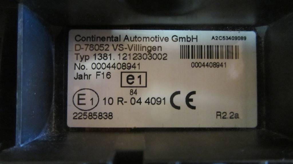 Тахограф для Renault T 22585838